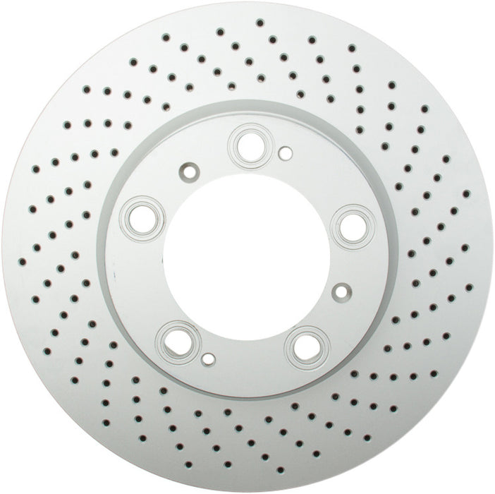 Front Right/Passenger Side Disc Brake Rotor for Porsche Cayman 3.4L H6 2012 2011 2010 2009 2008 2007 2006 P-496