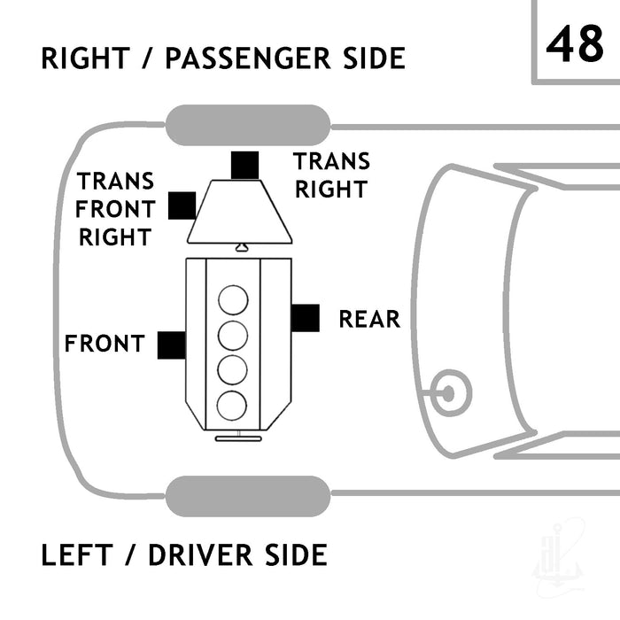 Left OR Right Manual Transmission Mount for Volkswagen Passat 2005 2004 2003 2002 2001 2000 1999 1998 P-30832