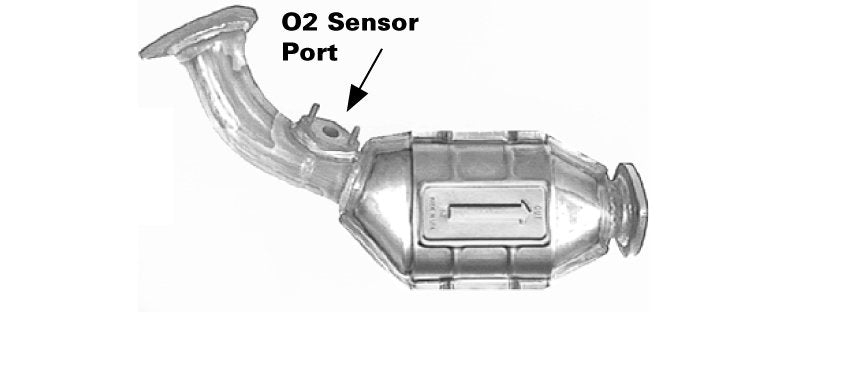 Front Catalytic Converter for Toyota Tundra 3.4L V6 2004 2003 2002 2001 2000 P-36753