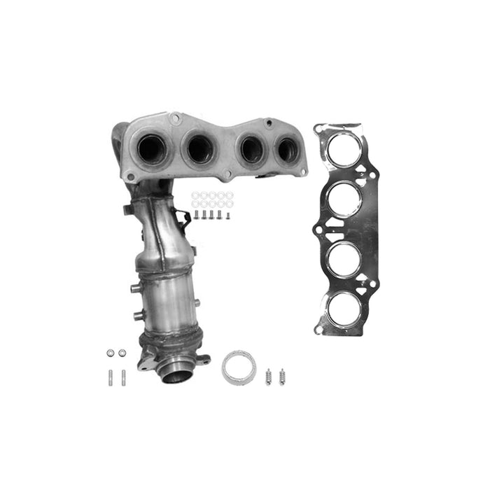 Front Catalytic Converter with Integrated Exhaust Manifold for Toyota RAV4 2.4L L4 2008 2007 2006 - AP Exhaust 641232