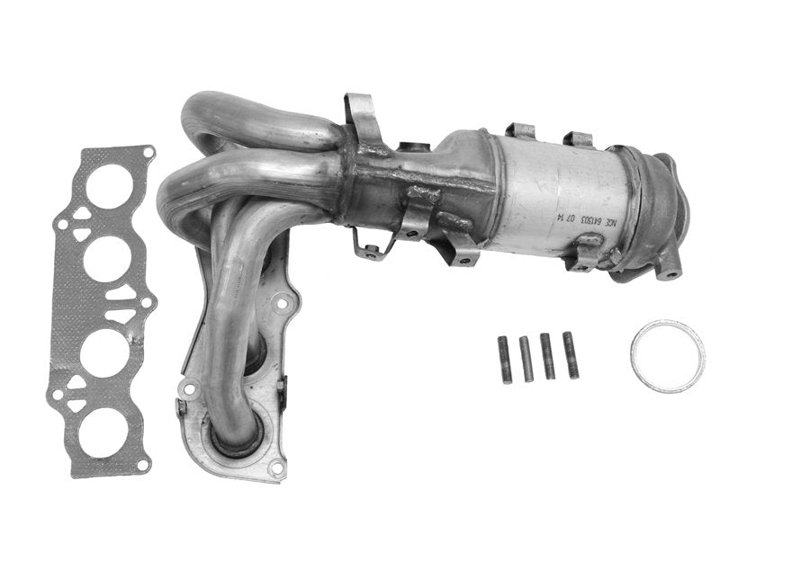 Front Catalytic Converter with Integrated Exhaust Manifold for Toyota Solara 2.4L L4 2008 2007 2006 - AP Exhaust 641303