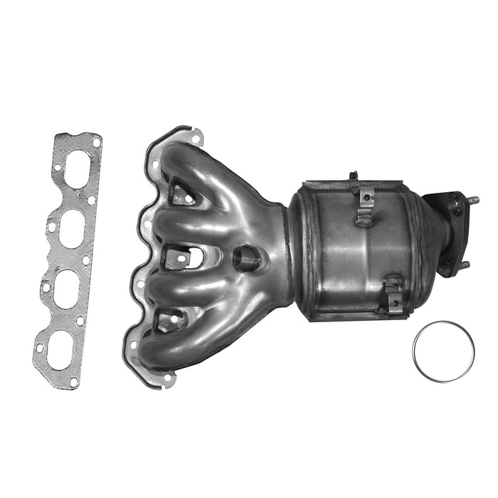 Front Catalytic Converter with Integrated Exhaust Manifold for Chevrolet Aveo 1.6L L4 2011 2010 2009 P-36821