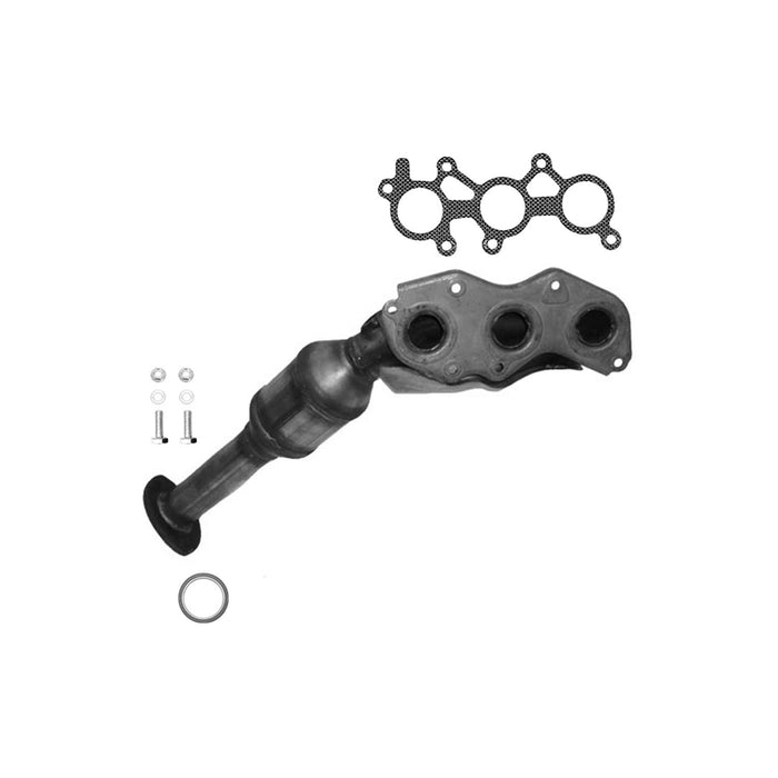 Front Left/Driver Side Catalytic Converter with Integrated Exhaust Manifold for Lexus IS250 2.5L V6 AWD 2015 2014 2013 2012 2011 2010 2009 P-36863