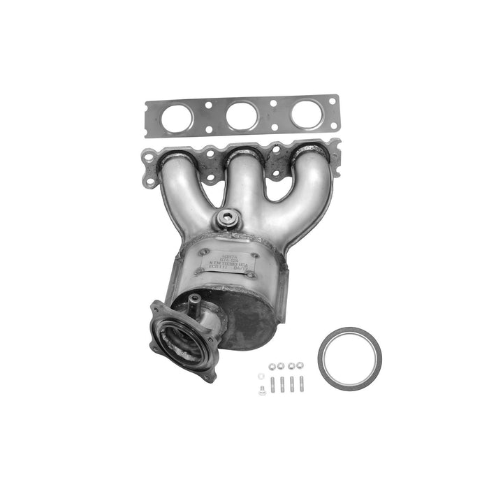 Left Catalytic Converter with Integrated Exhaust Manifold for Volvo XC70 3.2L L6 2010 2009 2008 P-36889