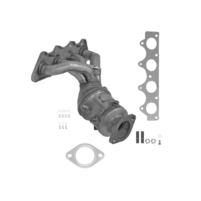 Front Catalytic Converter with Integrated Exhaust Manifold for Kia Rio 1.6L L4 Sedan 2019 2018 2017 2016 2015 2014 2013 2012 P-36917