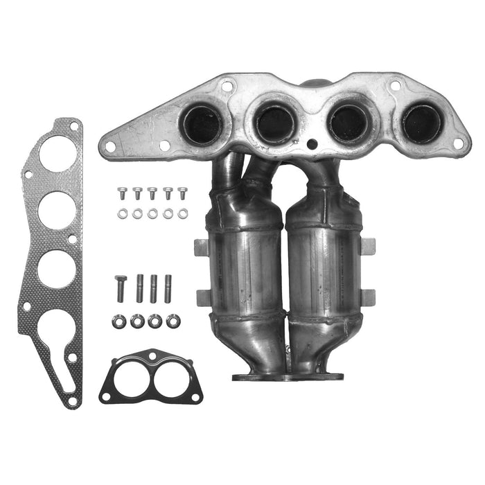 Front Catalytic Converter with Integrated Exhaust Manifold for Mitsubishi Galant 2.4L L4 2012 2011 2010 2009 2008 2007 2006 2005 2004 P-36954