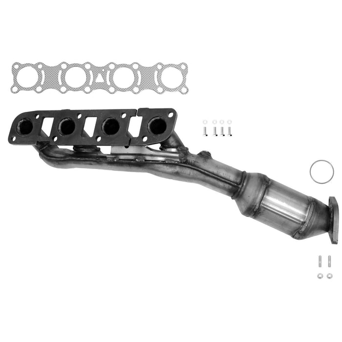 Front Right/Passenger Side Catalytic Converter with Integrated Exhaust Manifold for Infiniti QX80 5.6L V8 2015 2014 - AP Exhaust 641539