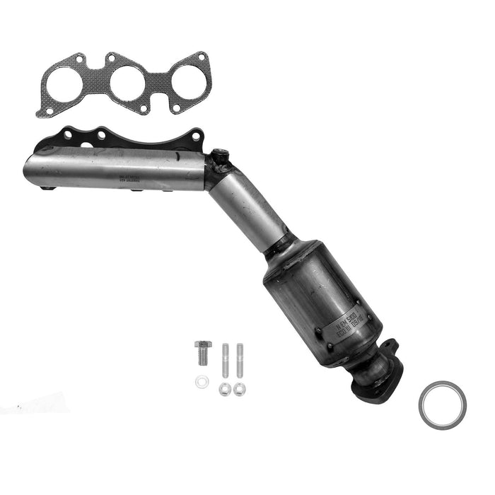 Front Left/Driver Side Catalytic Converter with Integrated Exhaust Manifold for Toyota Tacoma 4.0L V6 2011 2010 2009 - AP Exhaust 641568