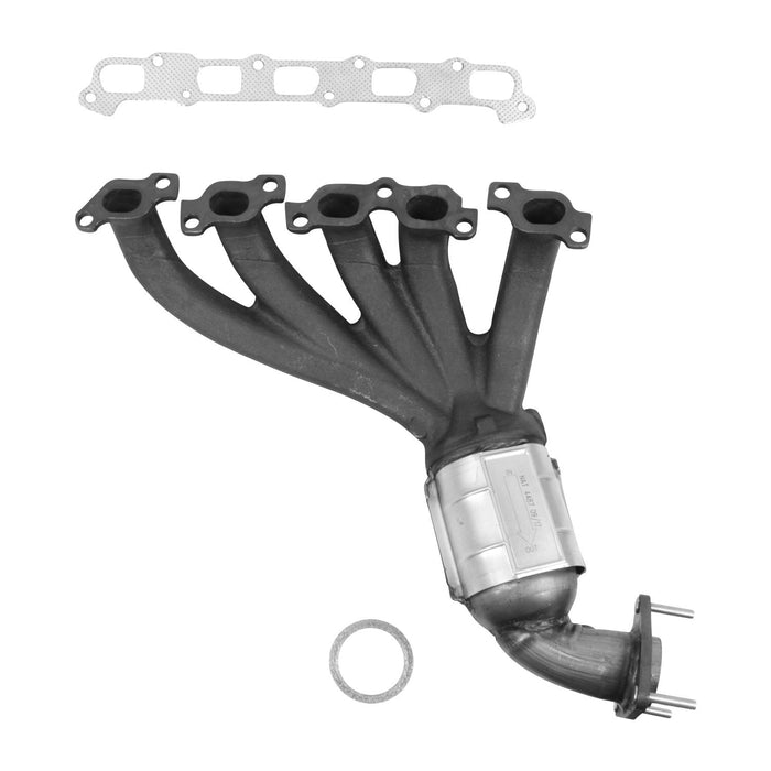 Front Catalytic Converter with Integrated Exhaust Manifold for Chevrolet Colorado 3.5L L5 2006 2005 2004 P-37145