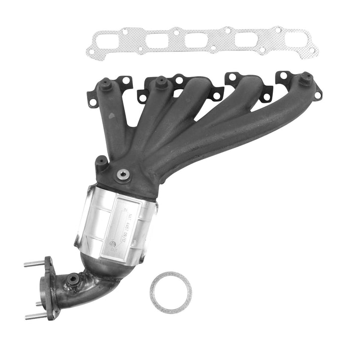 Front Catalytic Converter with Integrated Exhaust Manifold for Chevrolet Colorado 3.5L L5 2006 2005 2004 P-37145