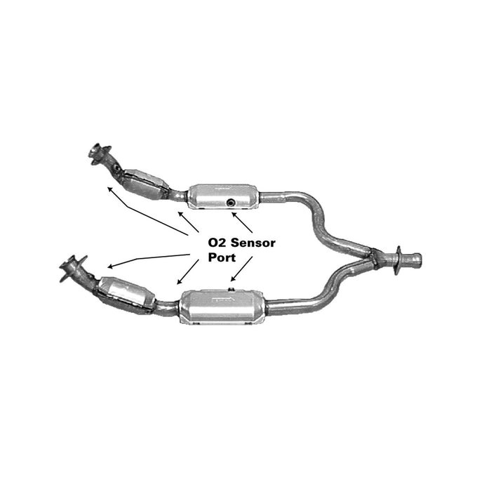 Catalytic Converter for Ford Mustang Base 2004 2003 2002 2001 2000 1999 P-37422