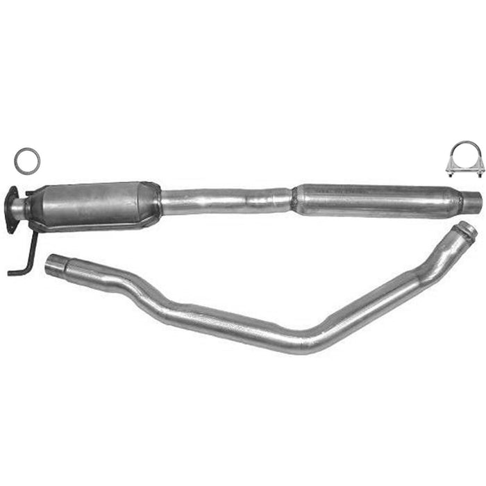 Rear Catalytic Converter for Suzuki SX4 2.0L L4 2009 2008 2007 P-37528