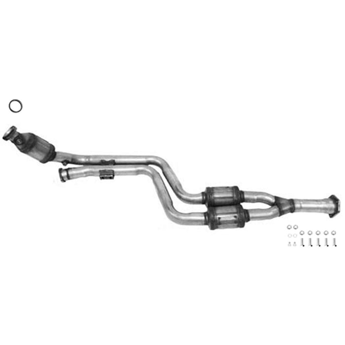 Right Catalytic Converter for Mercedes-Benz CLK430 4.3L V8 Convertible 2003 2002 2001 2000 1999 P-37544