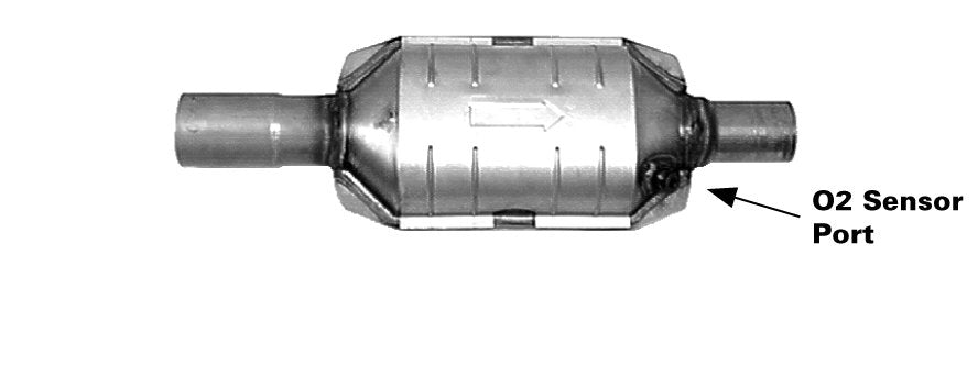 Rear Catalytic Converter for Jeep Cherokee 2000 1999 1998 1997 1996 P-37786