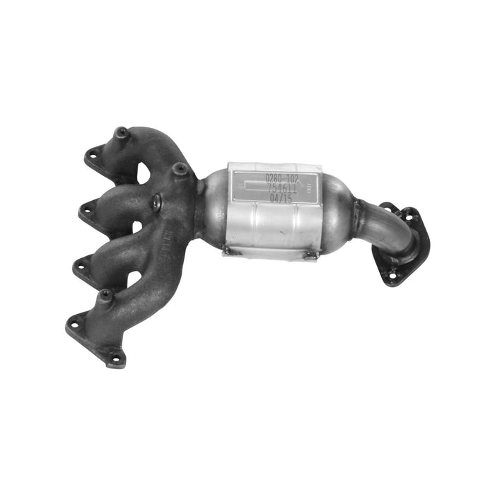 Front Catalytic Converter with Integrated Exhaust Manifold for Hyundai Accent 1.6L L4 2007 2006 P-38431