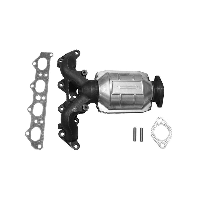 Front Catalytic Converter with Integrated Exhaust Manifold for Kia Spectra 2.0L L4 2009 2008 2007 2006 2005 2004 P-38586