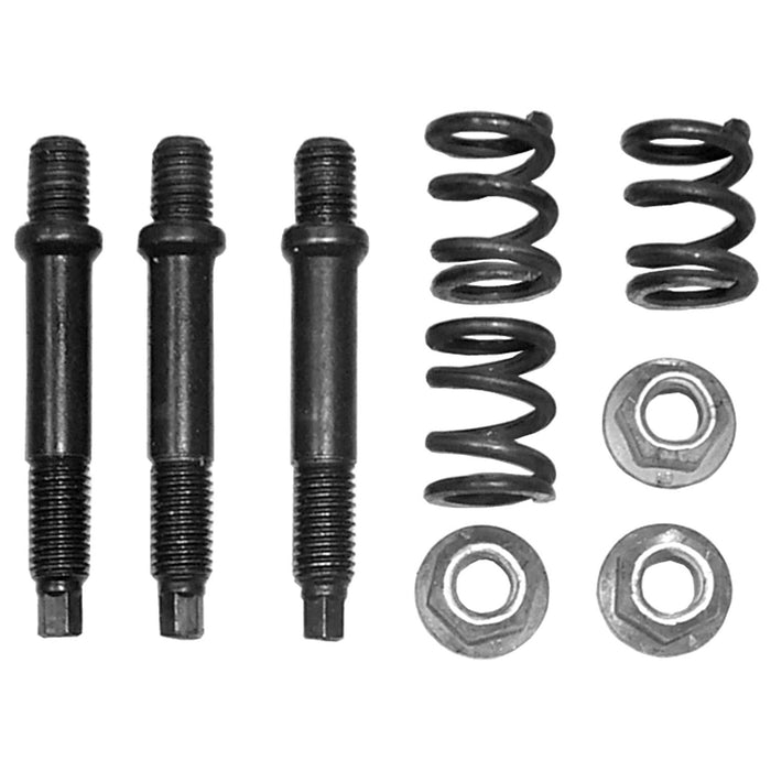 Right Exhaust Bolt and Spring for Chevrolet G30 6.2L V8 1993 1992 1991 1990 1989 1988 1987 1986 1985 P-33322