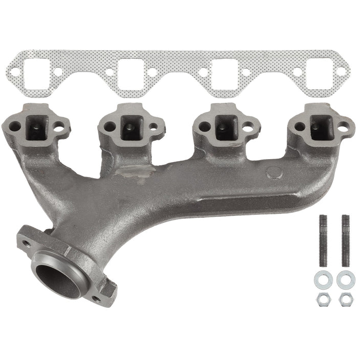 Left Exhaust Manifold for Ford E-250 Econoline Club Wagon 5.8L V8 1991 1990 1989 1988 - ATP Parts 101034