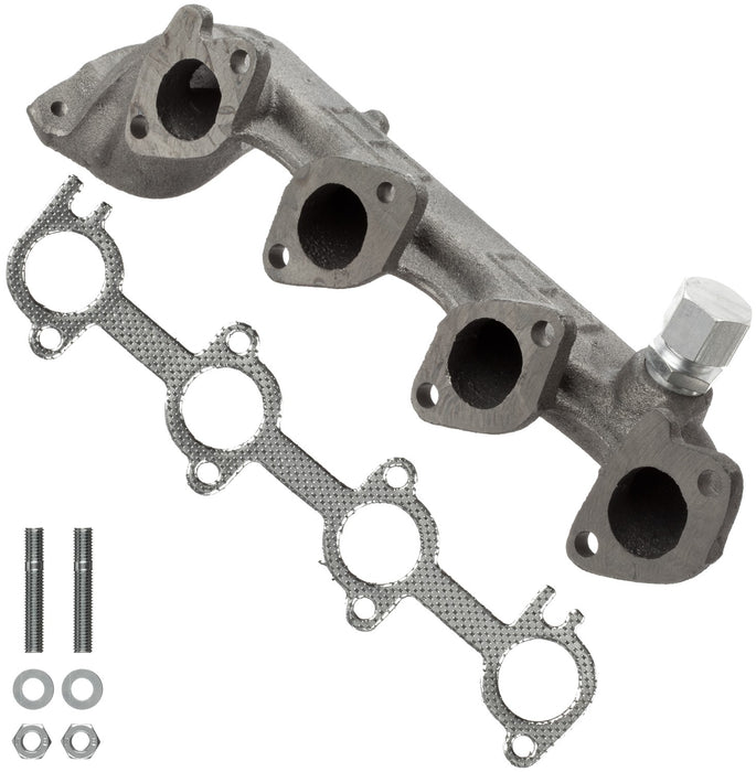 Left Exhaust Manifold for Ford E-150 Econoline Club Wagon 5.4L V8 2002 2001 2000 - ATP Parts 101286