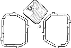 Transmission Filter Kit for Hyundai Scoupe 1.5L L4 1994 1993 - ATP Parts B-186
