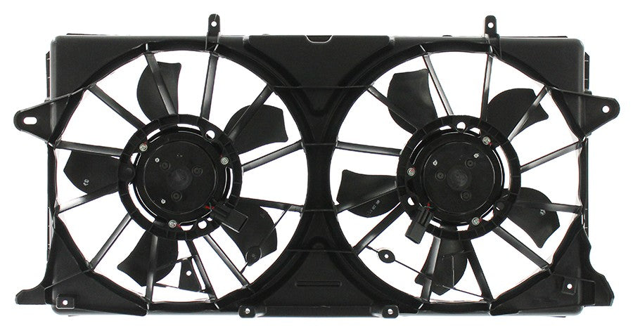 Dual Radiator and Condenser Fan Assembly for Chevrolet Suburban 2019 2018 2017 2016 P-71605