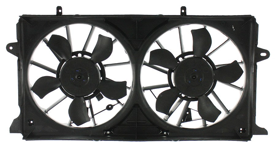 Dual Radiator and Condenser Fan Assembly for Chevrolet Suburban 2019 2018 2017 2016 P-71605