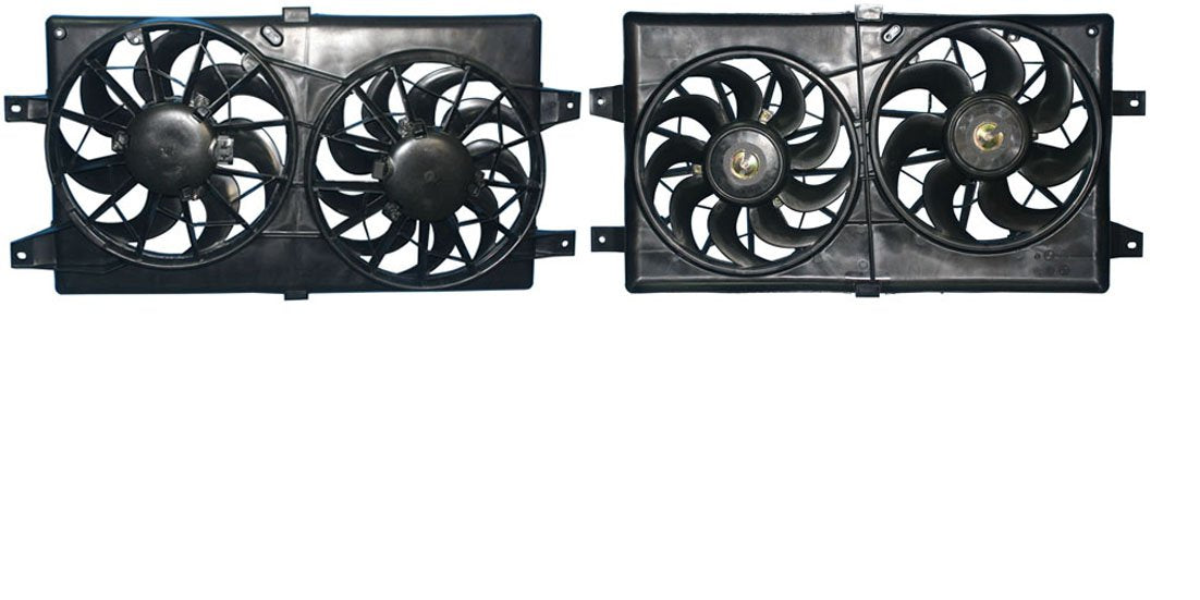 Dual Radiator and Condenser Fan Assembly for Chrysler Sebring 2006 2005 2004 2003 2002 2001 P-71701