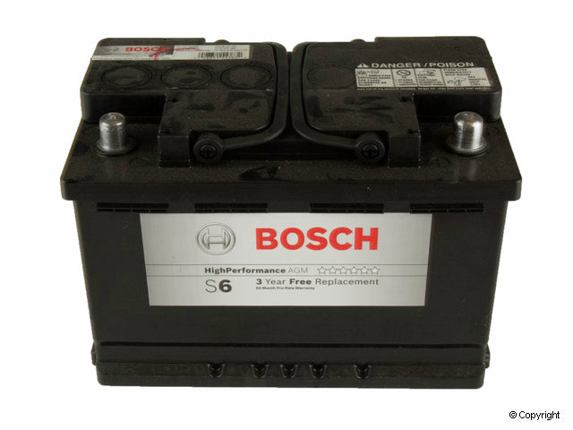 Vehicle Battery for Porsche 911 2001 2000 1999 1998 1997 1996 1995 1994 1993 1992 1991 1990 1989 - Bosch S6585B