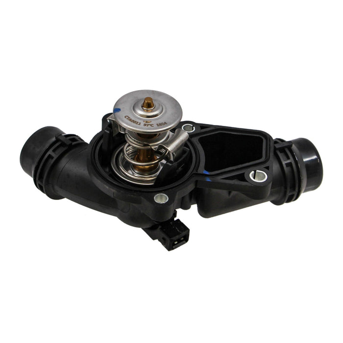 Engine Coolant Thermostat Housing Assembly for BMW 530i 3.0L L6 2005 2004 2003 2002 2001 P-1405364