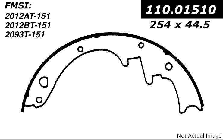 Rear Drum Brake Shoe for Jeep CJ5 1981 1980 1979 1978 P-2395506