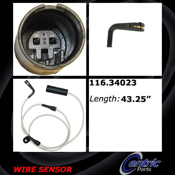 Rear Disc Brake Pad Wear Sensor for BMW 525i Wagon 2003 2002 2001 P-2399977