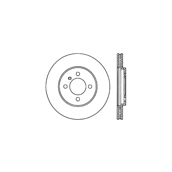 Front Disc Brake Rotor for BMW 318is 1991 P-2412895