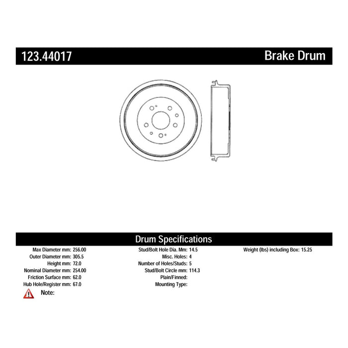 Rear Brake Drum for Toyota Pickup RWD 1995 1994 1993 1992 1991 1990 1989 1988 1987 1986 1985 1984 P-2418982