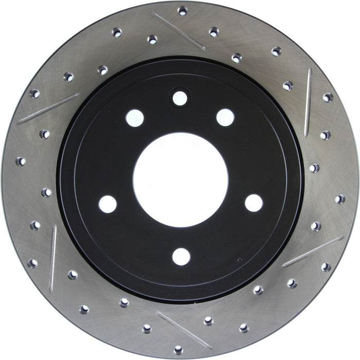 Rear Left/Driver Side Disc Brake Rotor for Jaguar XJ6 1997 1996 1995 P-2426189