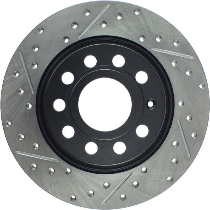 Rear Right/Passenger Side Disc Brake Rotor for Audi A3 2013 2008 P-2426594