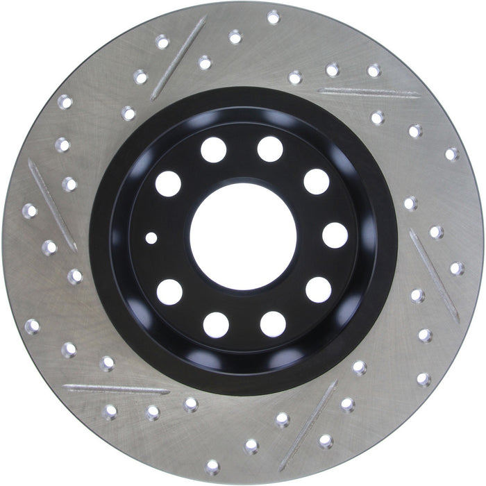 Rear Left/Driver Side Disc Brake Rotor for Audi A3 GAS FWD 2020 2019 2018 2017 2016 2015 2014 2012 2011 2010 P-2426608