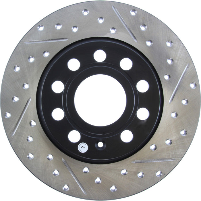 Rear Left/Driver Side Disc Brake Rotor for Audi A3 GAS FWD 2020 2019 2018 2017 2016 2015 2014 2012 2011 2010 P-2426608