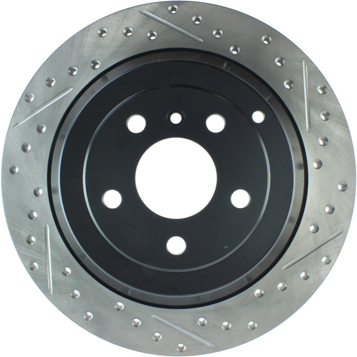 Rear Left/Driver Side Disc Brake Rotor for Mercedes-Benz R500 2007 2006 P-2427170