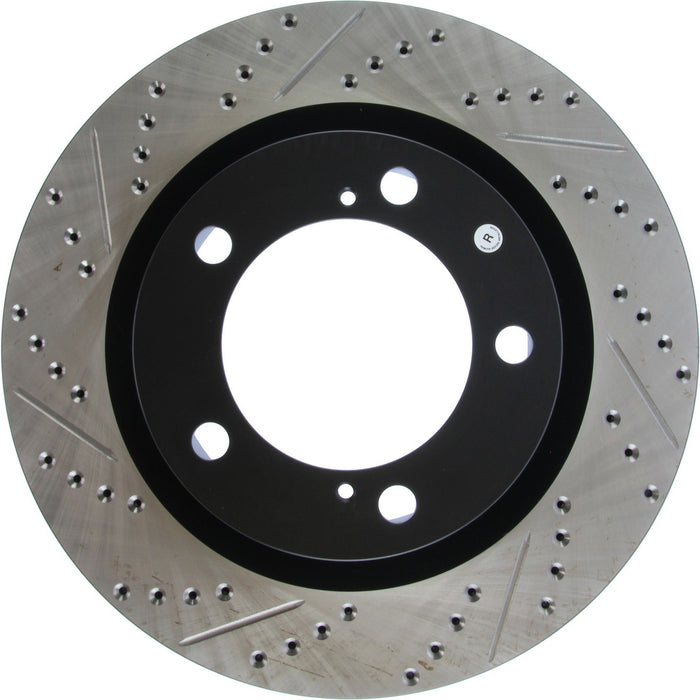 Front Right/Passenger Side Disc Brake Rotor for Toyota Tundra 2021 2020 2019 2018 2017 2016 2015 2014 2013 2012 2011 2010 2009 2008 2007 P-2427990