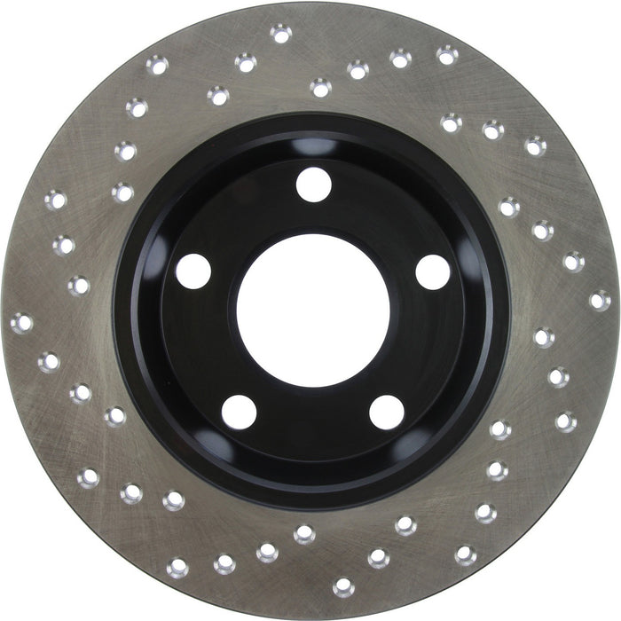 Rear Left/Driver Side Disc Brake Rotor for Audi A6 Quattro 2004 2003 2002 2001 2000 1999 1998 P-2430181