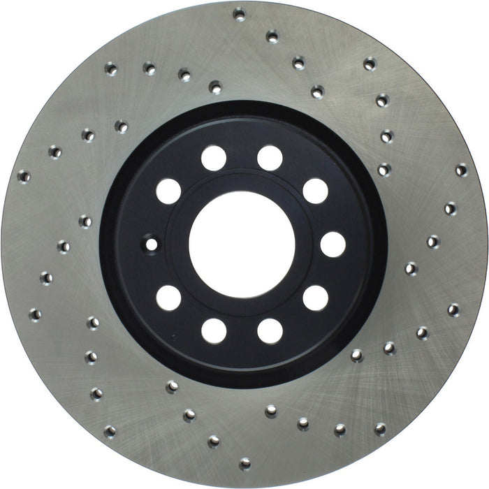 Front Left/Driver Side Disc Brake Rotor for Volkswagen GTI 2020 2019 2018 2017 2016 2015 2014 2013 2012 2011 2010 2009 2008 2007 2006 P-2430235