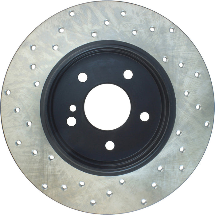 Rear Left/Driver Side Disc Brake Rotor for Mercedes-Benz C36 AMG 1997 1996 - Stoptech 128.35034L