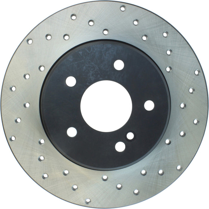 Rear Left/Driver Side Disc Brake Rotor for Mercedes-Benz C36 AMG 1997 1996 - Stoptech 128.35034L