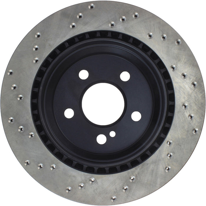 Rear Left/Driver Side Disc Brake Rotor for Mercedes-Benz E400 2016 2015 2014 2013 P-2430802