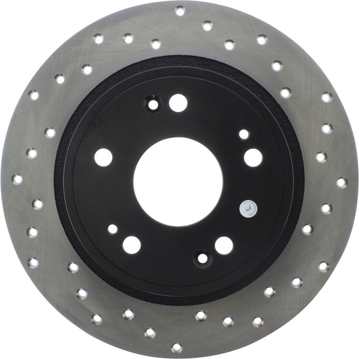 Rear Left/Driver Side Disc Brake Rotor for Honda Accord 3.0L V6 2021 2020 2019 2018 2017 2016 2015 2014 2013 2012 2011 2010 2009 2008 2007 P-2431152