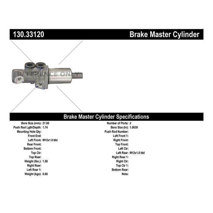 Brake Master Cylinder for Audi RS6 2010 2009 2008 2007 2006 2005 2004 2003 P-2432016