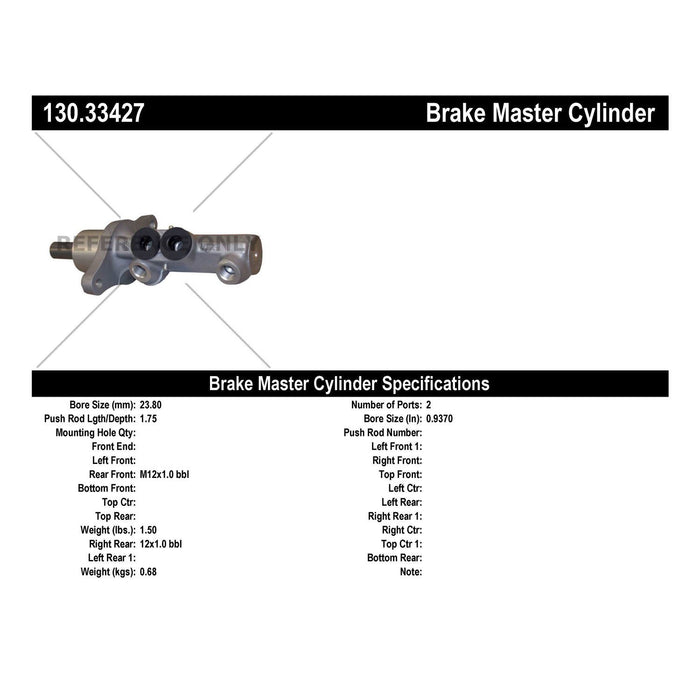 Brake Master Cylinder for Volkswagen Bora 2010 2009 2008 2007 2006 2005 P-2432096