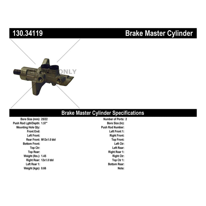 Brake Master Cylinder for BMW 328i xDrive Coupe 2013 2012 2011 2010 2009 P-2432303