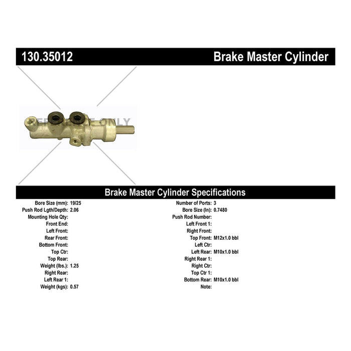 Brake Master Cylinder for Mercedes-Benz S350 1995 1994 P-2432417