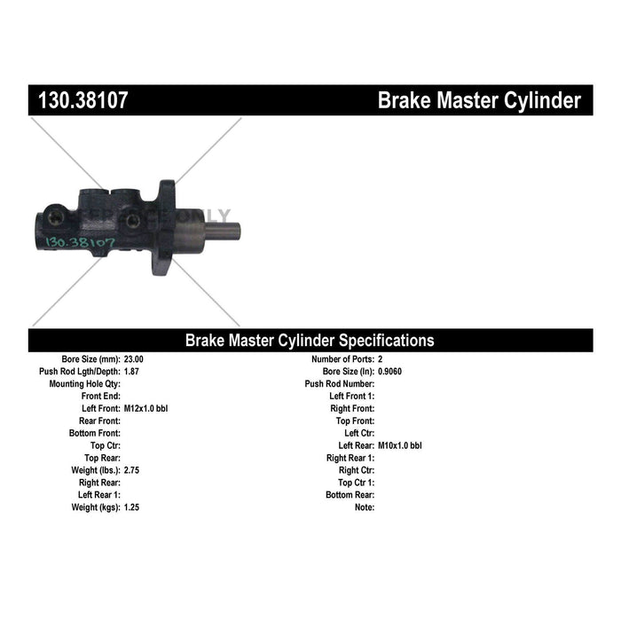 Brake Master Cylinder for Saab 900 1998 1997 1996 1995 1994 P-2432517